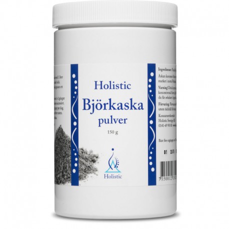 Holistic Björkaska popiół brzozy brzoza ekologiczna proszek równowaga kwasowo-zasadowa odkwaszanie organizmu