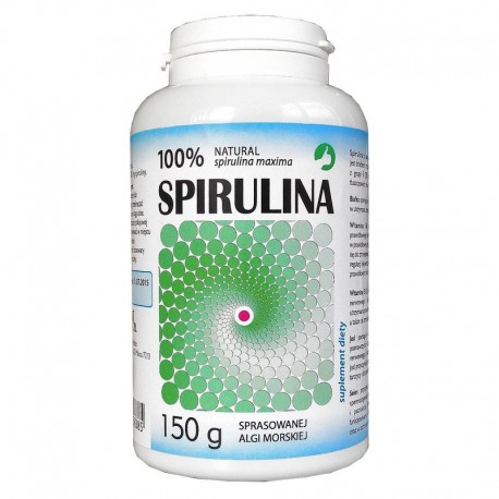 Spirulina Tabletki suplement diety - 600 tabletek Produkty z alg Spirulina tabletki