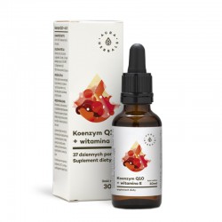 Koenzym Q10 + witamina E - 30 ml Aura Herbals