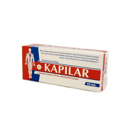 Kapilar 50 tabletek - suplement diety