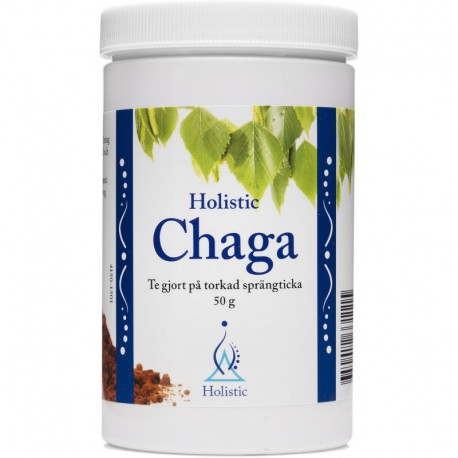 Holistic Chaga herbata z grzyba Inonotus obliquus błyskoporek podkorowy czaga czaga-chaga huba brzozowa czyr brzozowy