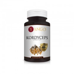 Kordyceps - ekstrakt 40% polisacharydów - 90 kapsułek Yango