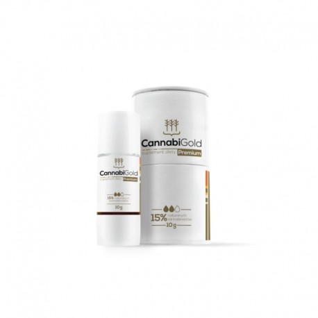 Cannabigold Premium 15% 10g Olejek CBD CBDA CBDV CBG CBC Olej z konopi siewnej ekstrakt CO2 kannabinoidy