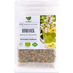 Rumianek 60g EcoBlik herbatka ziołowa ekologiczna matricaria chamomilla