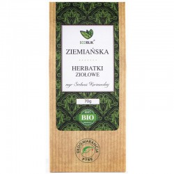 Ziemiańska herbatka ziołowa 70g EcoBlik liście poziomki owoc jarzębiny kwiat głogu