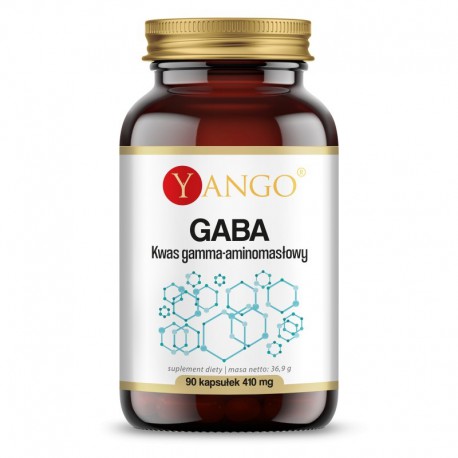 GABA - 90 kaps. Yango kwas gamma-aminomasłowy aminokwas