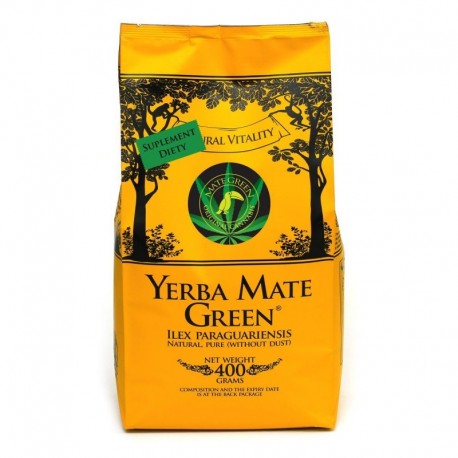 Yerba Mate Green Original Cannabis Ilex paraguariensis mąka konopna 2% trawa cytrynowa