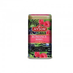 Herbata zielona z berberysem 100g Hyson Romance Berry Gourmet berberys róża płatki róży aromat aloesu
