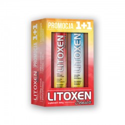 Litoxen Senior zestaw 2x20 tabletek Xenico Pharma elektrolity dla osób starszych glukoza sód potas