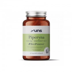 Piperyna 60 kaps. UNS BioPerine Piper nigrum