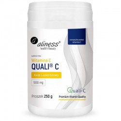 Witamina C Quali®-C (kwas L-askorbinowy) 250 g proszek Aliness