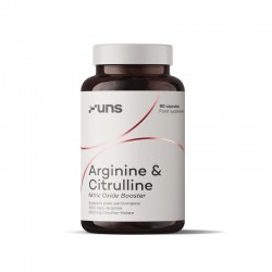 Arginine & Citrulline 90 kaps. UNS arginina cytrulina jabłczan cytruliny