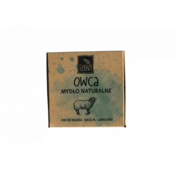 Mydło naturalne 90g łagodne - Owca - Ferny owce mleko kaolin lanolina
