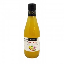Oxymel 0,33l z pigwowcem i ziołami na żywym occie jabłkowym BioLas  Oxymel Oksymel ocet jabłkowy miód czosnek