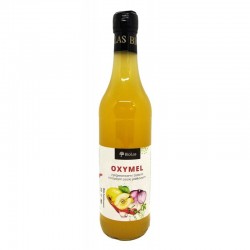 Oxymel 500ml z pigwowcem i ziołami na żywym occie jabłkowym BioLas  Oxymel Oksymel ocet jabłkowy miód czosnek